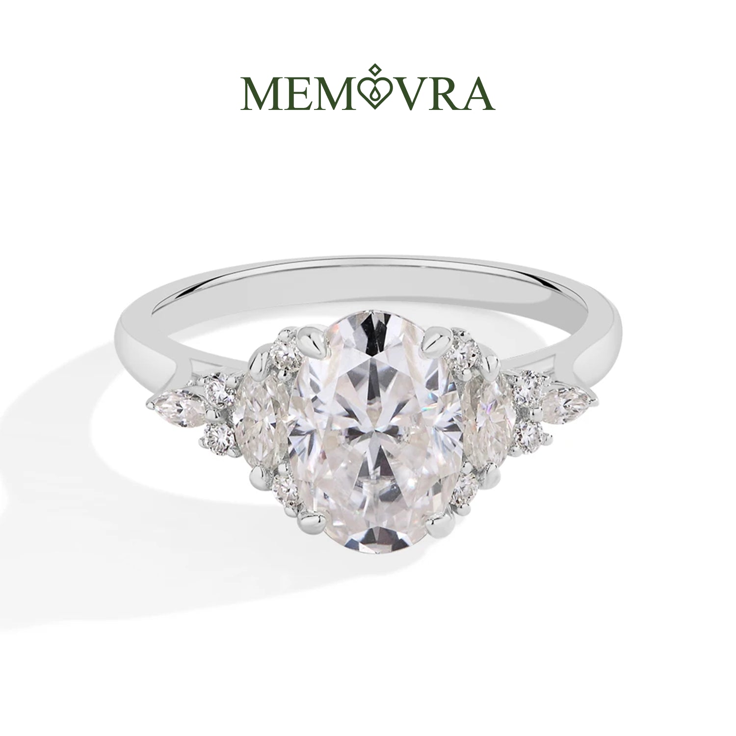 Golden Empress Moissanite Wedding Ring